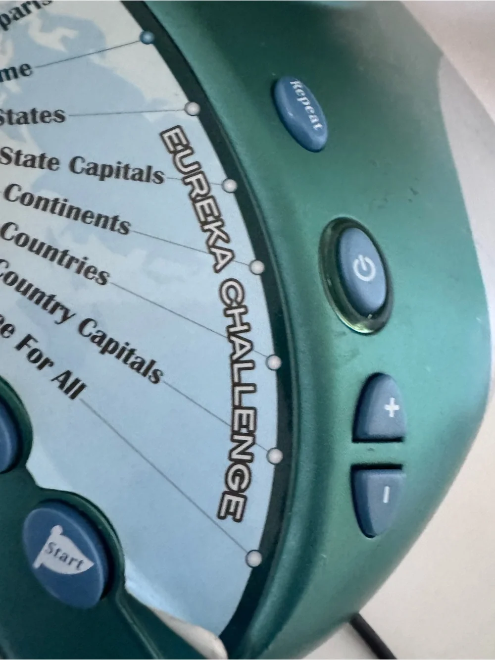 LeapFrog Interactive Talking Globe Eureka Challenge Tested Complete Homeschool